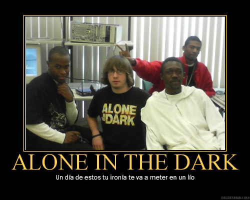 alone int the dark